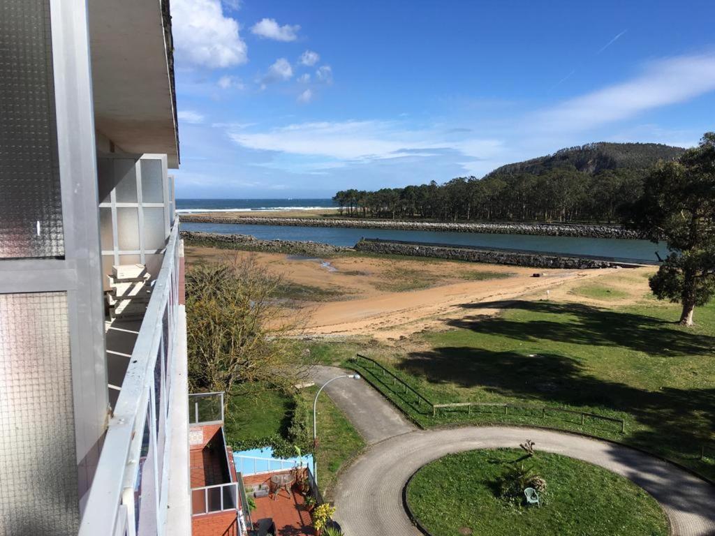 Playa Del Puntal Villaviciosa Asturias Lujo Primera Linea Playa Extérieur photo