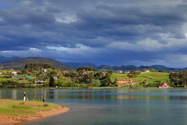 Playa Del Puntal Villaviciosa Asturias Lujo Primera Linea Playa Extérieur photo