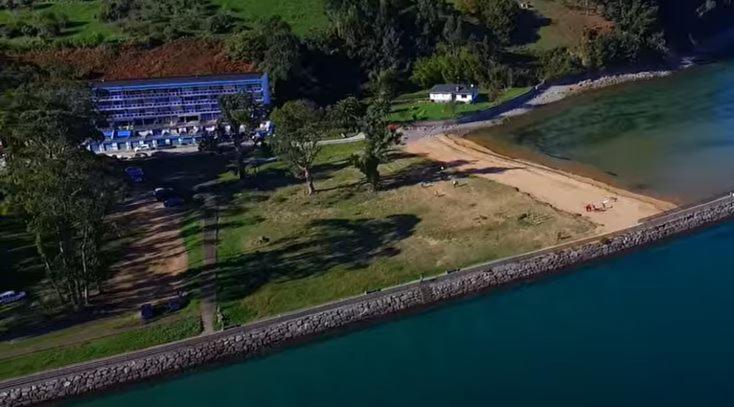Playa Del Puntal Villaviciosa Asturias Lujo Primera Linea Playa Extérieur photo